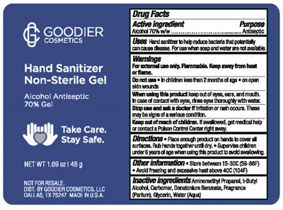 Goodier Label (Art Goodier Sanitizer Label)